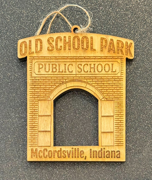 Old School Park Ornament